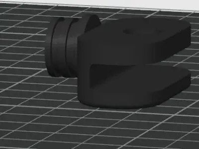  Bathroom Shelf Support Bracket  3D print model