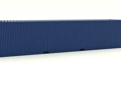 Shipping Container 3D model 10
