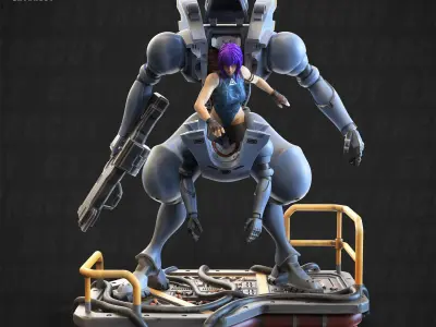 Robot Suit Type 303 Static SetA 100mm and 32mm 3D print model