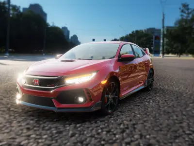 Honda Civic Type R Free 3d Model Free 3D model