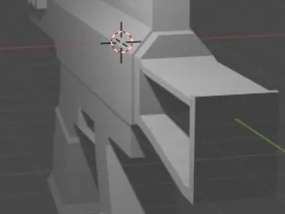 handgun machine gun 3D model
