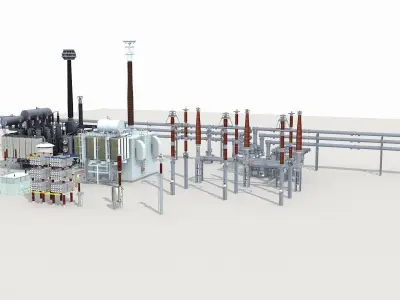 Electrical Power Equipment 2 3D model