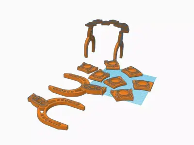 Star Wars Jabba Drinks tray 3D model