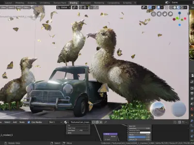 what the duck 3D model