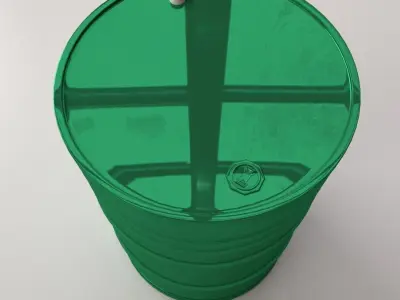 Oil Drum 3D model get