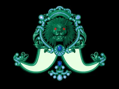 LION NAIL PENDENT II NAIL PENDENT II TEMPLE JEWELRY  3D print model
