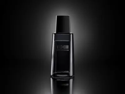 Mockup perfume elegant Low-poly 3D model