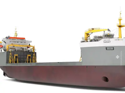 Heavy Load Carrier MV Target BS 3D model