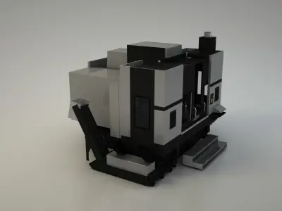 CNC Milling Machine   3D model