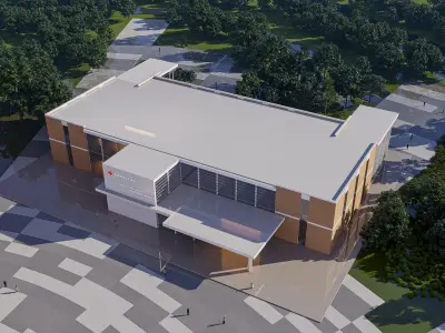 hospital 3D model order