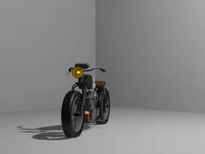 Brough superior special 1935  Free 3D model
