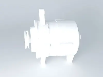 Alternator ND 60 A 12V Free 3D model