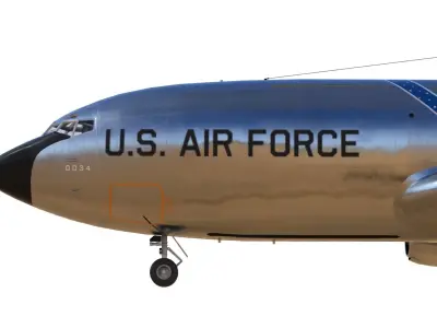 KC-135 A Stratotanker 3D model