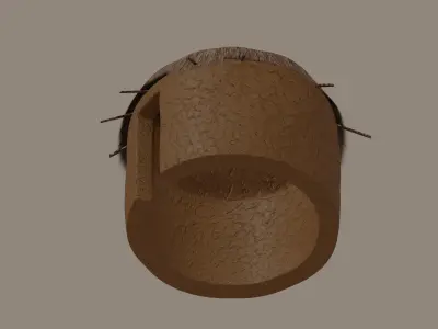 Hut model 3D model