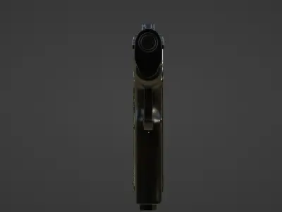 M9 pistol Free low-poly 3D model