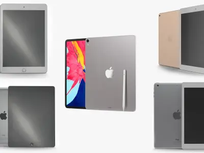 iPads Collection 5 3D model