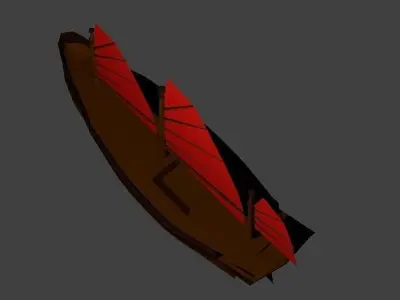 Simple Ship  3D model