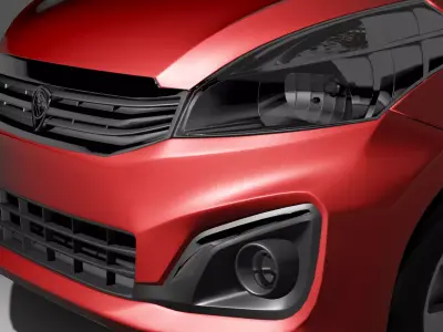 Proton Ertiga 2017 3D model