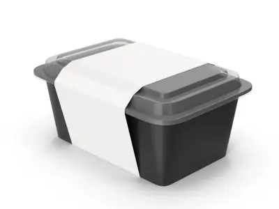 White Containers Packages Boxes Collection 