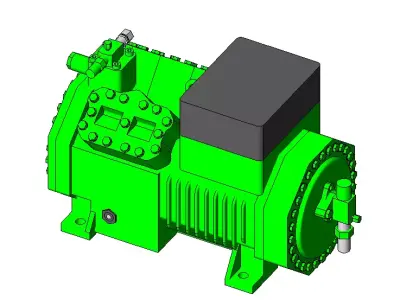 Compressor T2 3D model
