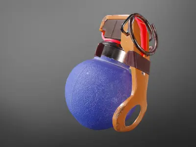 Grenade L111 A1 B1 Low-poly 3D model