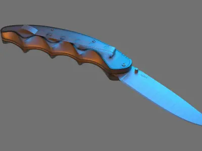 Knife 3D model 23