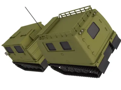 Bandvagn Bv 206 3D model