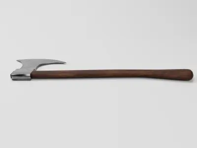 Huntsman Axe  Low-poly 3D model