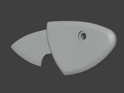 Download Knife 3D model with Textures Free Free 3D model
