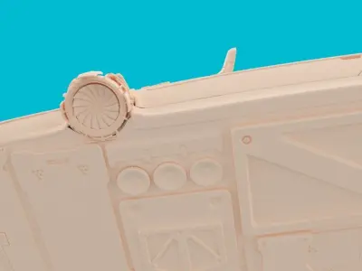 CyberPunk Delorean 3D model