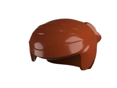 Custom3Dprint Minifigure Accessory - Minifigure Hair S2 - 035 3D print model