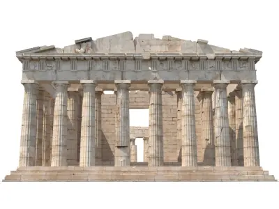 Parthenon 2 3D model