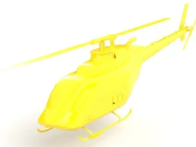 Helicopter Model 3D print model