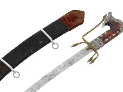 Nimcha Sword 3D model