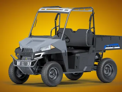 UTV Polaris Ranger EV 3D model