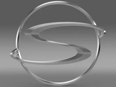 Shuanghuan 3d logo 3D model