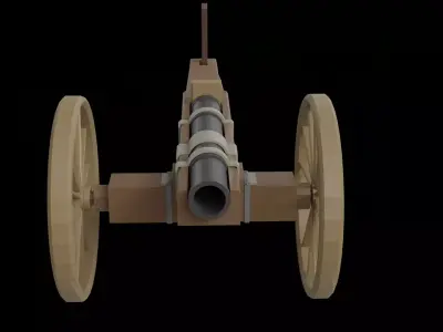 Cannon Century 15 th Free 3D model
