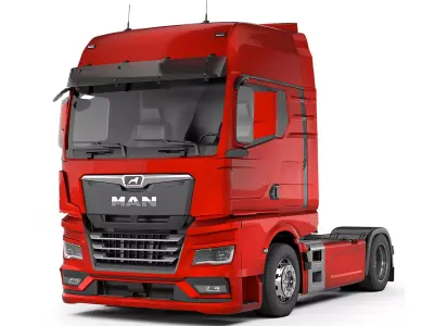 MAN TGX 4x2 2020 3D model