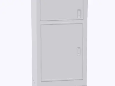 HO Traffic cabinet security 2 3D print model