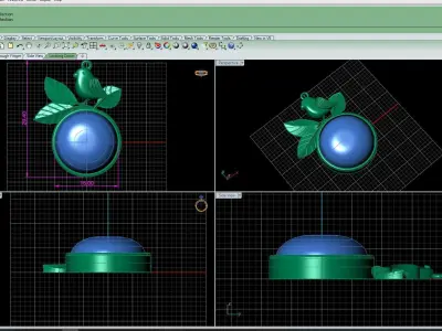 bird necklace Free 3D print model