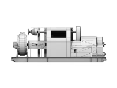 LBU 1200 Low-poly 3D model