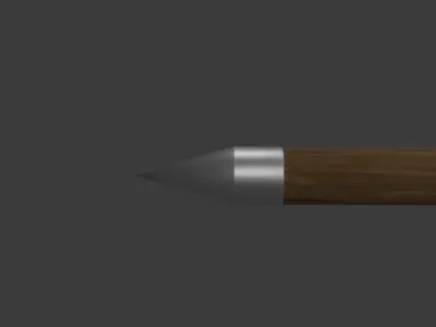 Ji Dragon Whiskers  Low Poly Chinese Polearm Low-poly 3D model