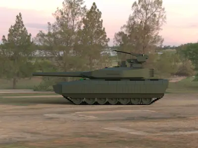 LEOPARD 2 EMAS22 MODERNIZATION 3D model