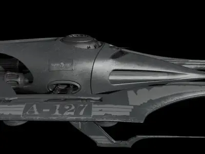Fighter Spaceship 3D model
