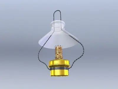 Kitchen hanging lamp Free 3D model