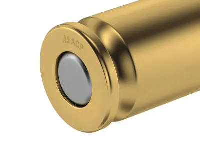 Bullet 45 ACP 3D model