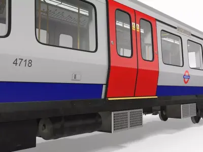 London Subway S8 Wagon  3D model
