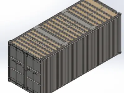 HC Container 3D model
