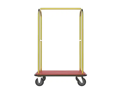 Hotel Trolley 02 3D model