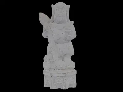 China Mini Sculpture 3D model